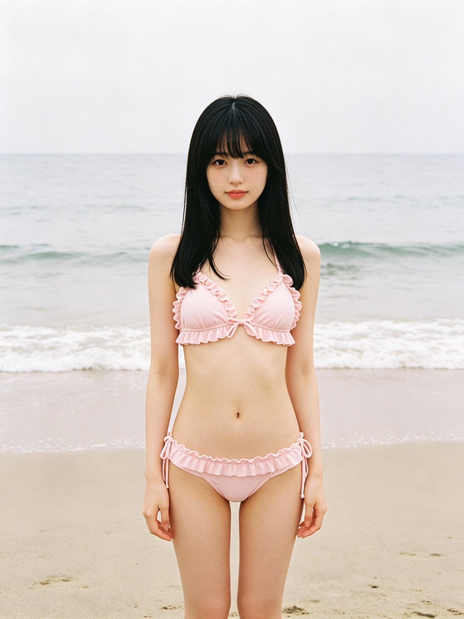Japanese quiet beach